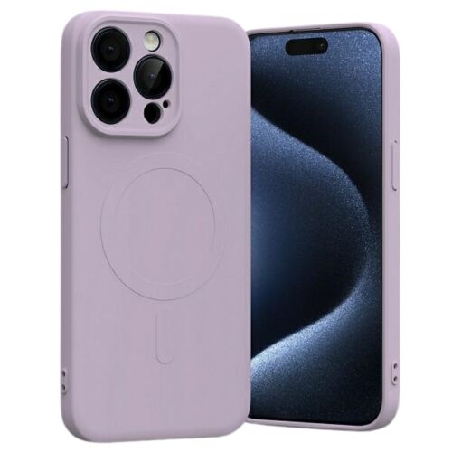 Mercury MagSafe Lila Szilikon Tok iPhone 15 Pro Max-hoz