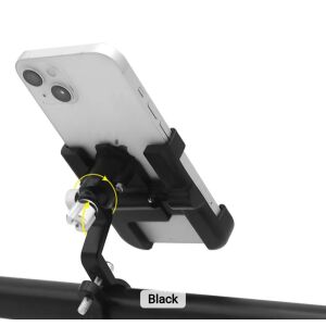 Uchwyt na telefon rowerowy Thinkrider C1 ze zamontowanym smartfonem - Uchwyt na telefon na rower i motocykl