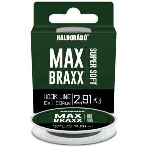 Haldorádó Max Braxx Super Soft Horog Előkezsinór 0.04mm 2.91kg - Horgász Előkezsinór - Fonott előkezsinór
