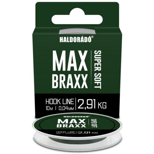 Haldorádó Max Braxx Super Soft Horog Előkezsinór 0.04mm 2.91kg - Horgász Előkezsinór