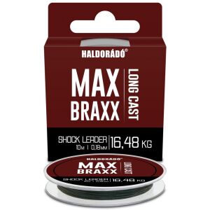 Haldorádó Max Braxx Long Cast Shock Leader 0.18mm, 16.48kg horgászzsinór - Fonott előkezsinór