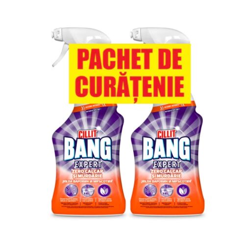 Cillit Bang Zero Kalkreiniger Oberflächenreiniger Pack, 2x750 ml
