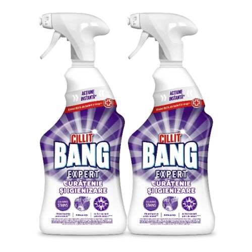 Klór alapú fertőtlenítő csomag Cillit Bang Cleaning and Hygiene, 2x750 ml