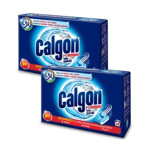 Calgon 3in1 Powerball Wasserenthärter-Tabletten für Waschmaschinen, 60 Stück - Reinigungsmittel