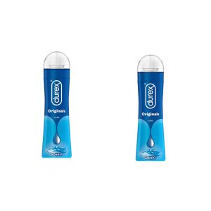 Durex Play Feel Gleitgel 2er-Pack, je 50 ml, für gesteigertes Vergnügen - Durex Kondome