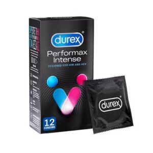 Durex Performax Intense Kondome, 12er Pack für gesteigertes Vergnügen - Durex Kondome