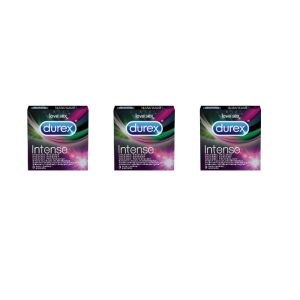 Durex Intense Pleasure Kondome, 9er Pack - Durex Kondome