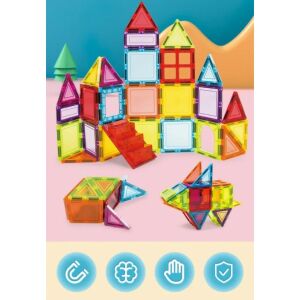 Magnetické stavebnice pre deti, dlaždice THD, 26 pastelov s rôznymi geometriami 127314727 - Magnetická stavebná hra