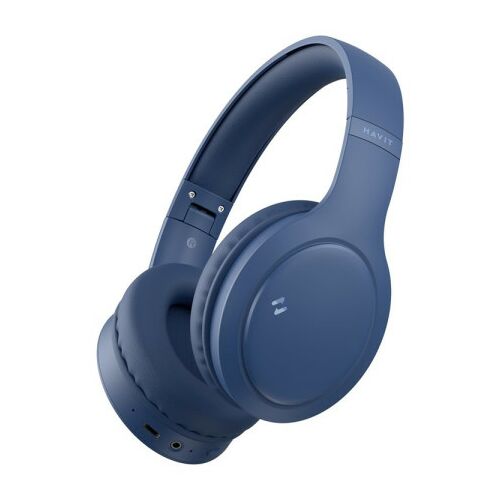 Havit H633BT Vezeték nélküli Bluetooth fejhallgató - Kék, Stereo, Over-Ear, vezeték nélküli, wireless, bluetooth