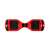 Segway 6.5 inch electric hoverboard in red, top view