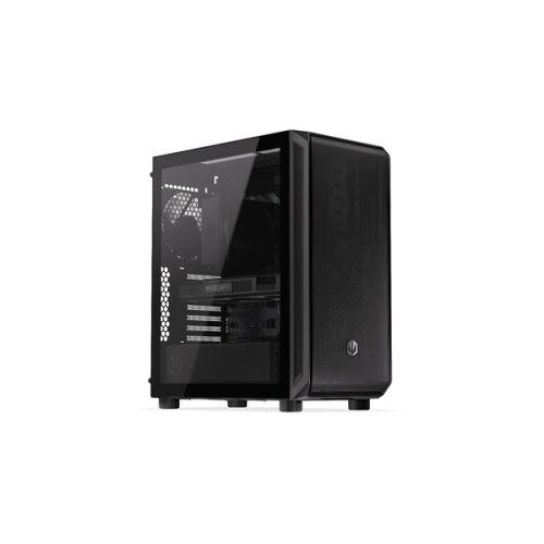 Endorfy Kućište za računalo - Arx 500 Core (ATX \/micro ATX\/ITX, 1xUSB-C, 2xUSB3.2, 7x14cm ventilator, s prozorom, crno)