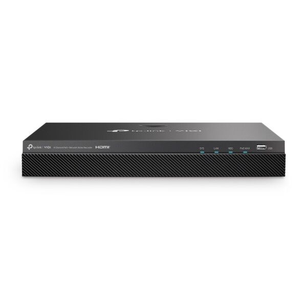 TP-Link NVR rögzítő - NVR2008H-8MP (8 csatorna, 8 PoE+ port 93W;...