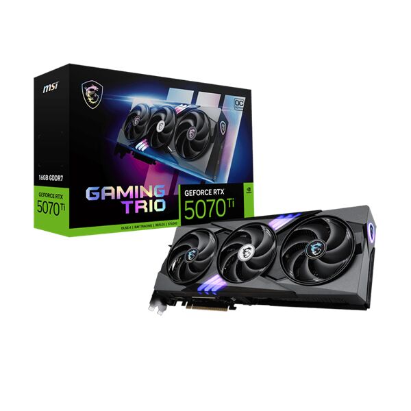 Msi videokártya pci-ex16x nvidia rtx 5070 ti gaming trio 16gb ddr...