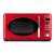 G3 Ferrari G10155 piros mikrohullámú sütő, elülső nézet