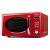 G3 Ferrari G10155 Rote Retro Mikrowelle