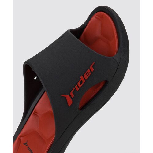 Rider Bay XIV férfi papucs - fekete/piros 130720949