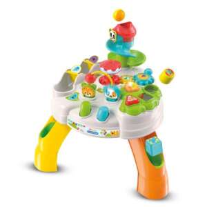 Clementoni Baby Park Activity Table, interaktív játékasztal babáknak fényekkel, hangokkal és formákkal - Clementoni