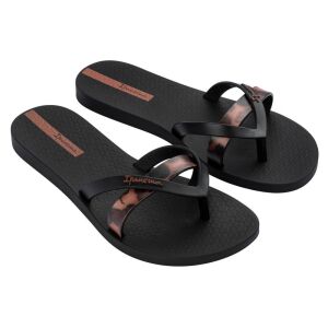 Ipanema Kirei Chic női papucs - fekete/barna 130721892 - Ipanema