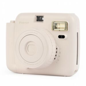 Cameră instant Popoto M12, albă, vedere în unghi - Aparate foto