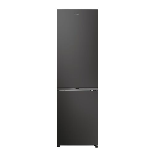 Candy CNCQ2T518EB Black Bottom Freezer Refrigerator
