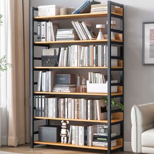 Bücherregal für Bücher, Aktenordner, Loft, im industriellen Metallstil