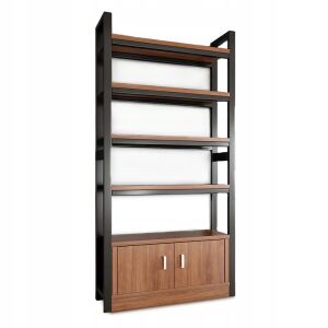 Industrielles Standregal Bücherregal 190 cm mit Metallgestell