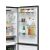 Candy refrigerator door shelves with food