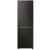Candy ECN2CQTEB186 black bottom freezer refrigerator, energy class E, 355L