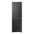 Candy ECN2CQTEB186 black bottom freezer refrigerator, 355L capacity, NoFrost