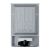 Back view of Candy CNOQ2S58EW single door refrigerator