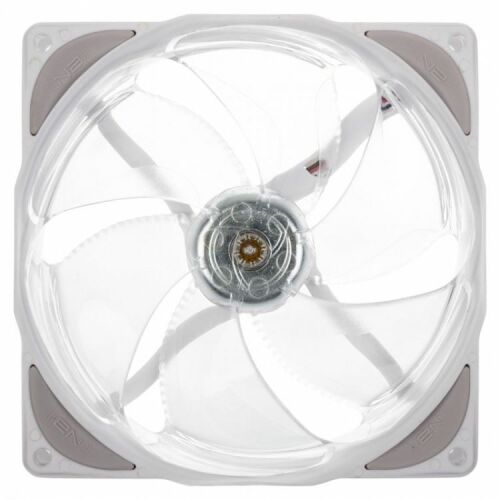 Blacknoise NB-eLoop-X Series 120mm weißer PC-Lüfter mit LED-Beleuchtung