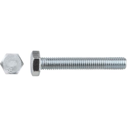 DIN 933 Hatszögfejű csavar M16 x 40mm, horganyzott acél csavar - Csavar