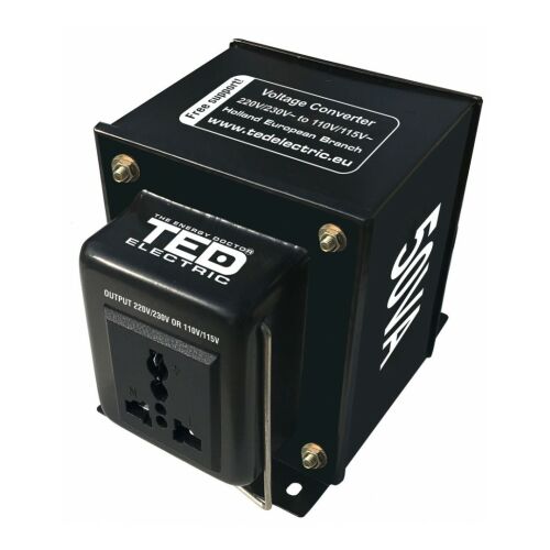 Transzformátor 230-220V 110-115V 50VA / 50W reverzibilis TED110REV-50VA / TED003683 127465319