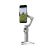 DJI Osmo Mobile 7 smartphone gimbal stabilizer with phone attached, capturing video