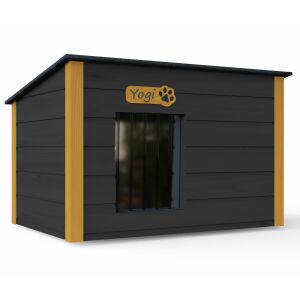 Chill Flat Roof Insulated Doghouse L - Culori multiple 127466220 - Petshop