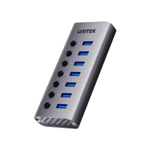 UNITEK H1314A01-EU hálózati csatlakozó USB C-típus 5000 Mbit/s Szürke 127467005 - Unitek