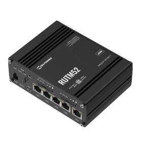 Teltonika RUTM52 5G Router, ferde nézet - Wi-Fi router, adapter