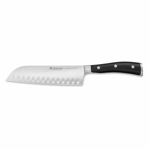 Wusthof Classic Ikon Santoku kés 17cm bordázott pengével - Kés