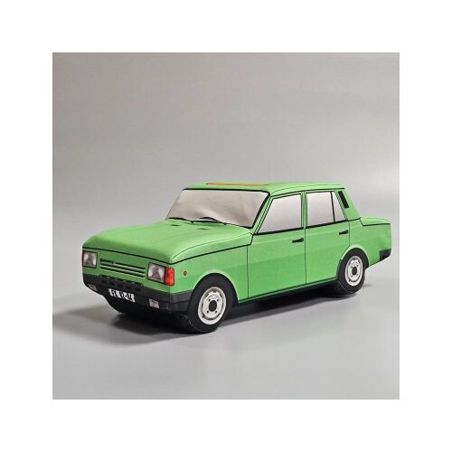Zöld Plüss Wartburg 1.3 S Autó Játék - Játék