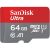 SanDisk Ultra microSDXC - Karta pamięci 64 GB A1 Class 10 UHS-I 140 MB/s z adapterem 127474876
