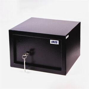 IRIS IMS20 mechanikus széf, fekete, 200x310x200mm - Iris