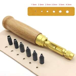 Universal Leather Punching Kit (6 Heads) 50926472 - Punch Tool