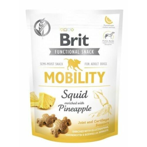 Brit Mobility Recompense pentru câini - Calamar și Ananas pentru susținerea articulațiilor