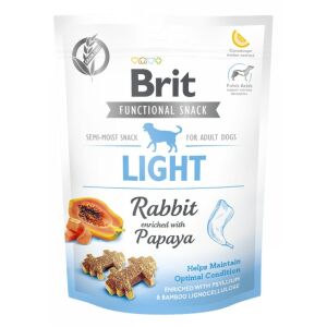 Brit Snack Dog Light Iepure și Papaya, 150g, recompense funcționale pentru câini adulți - Momeală pentru recompensarea câinilor