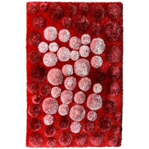 Dywan Bakero Shaggy Stones red (140x200 cm)