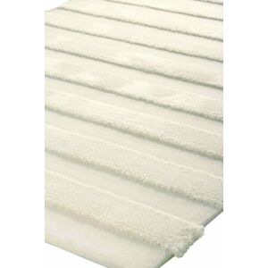 Bakero Esprit 2521-06 fehér szőnyeg, 120x180 cm, texturált csíkokkal - Bakero