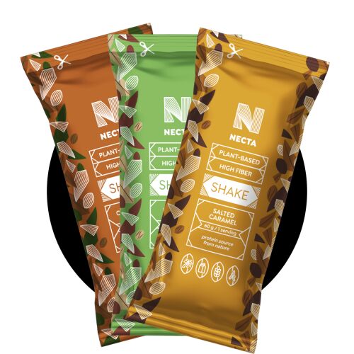 Necta Salted caramel shake megapack (12 adag) 127493868