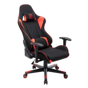 LC Power LC-GC-703BR fekete és piros ergonómikus gaming szék - LC-power