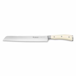 Wusthof Classic Ikon Creme kenyérvágó kés, 23 cm-es fogazott pengével - Kés