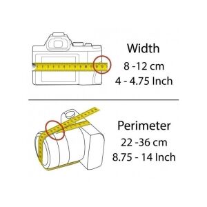 Miggö párnázott védőburkolat és csuklópánt MILC méretű gépekhez, pillangó mintás 127499404 - Fényképezőgép táska & tok
